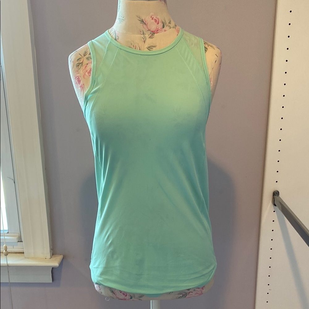 lululemon Sculpt Light Green Tank Top